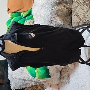Black full zip sweater Vest HOW TO TRAIN YOUR DRAGON sz XL Adult